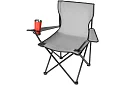Összecsukható horgászszék – szürke kempingszék
