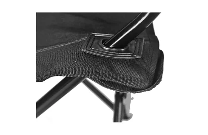 Összecsukható horgászszék – fekete kemping szék