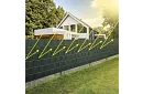 Zöld kerítés árnyékoló szalag – panel 450 g/m2 + klipszek