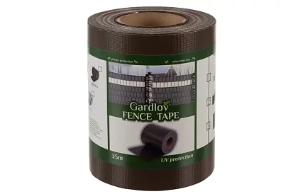 Árnyékoló szalag kerítéshez barna – panel 450 g/m2 + klipszek