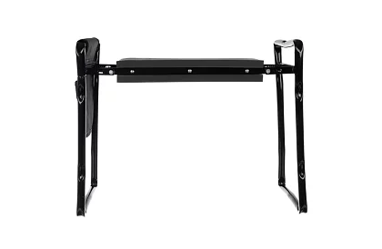 Összecsukható kerti ülőke 3 az 1-ben – ülőke, pad és szerszámokkal ellátott tároló