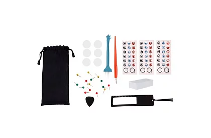 Stírós térkép zászlókkal – Scratch Map the World + kiegészítők