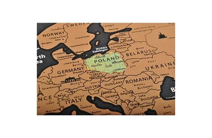 Stírós térkép zászlókkal – Scratch Map the World + kiegészítők