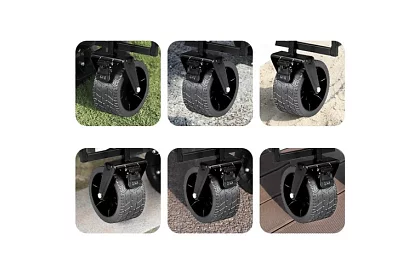 Összecsukható strand szállító kocsi - 100kg-ig