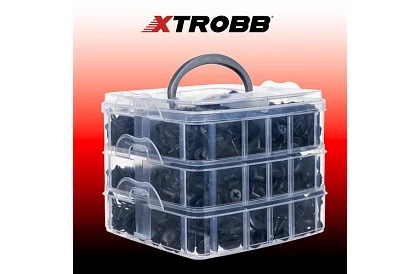 Univerzális autós klipsz és kapocs készlet + lehúzók