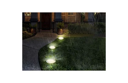 Napfény kertvilágítás Disk Lights - 12 darab