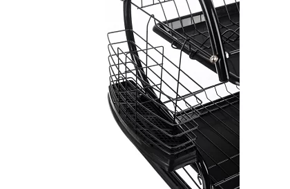 Odkapávač na nádobí - DUO fekete