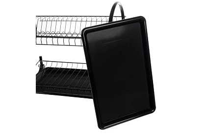 Odkapávač na nádobí - DUO fekete