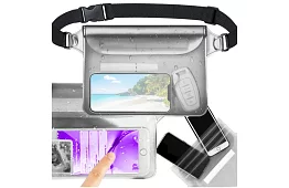 Vízálló tok - deréktáska mobilnak és értékeknek