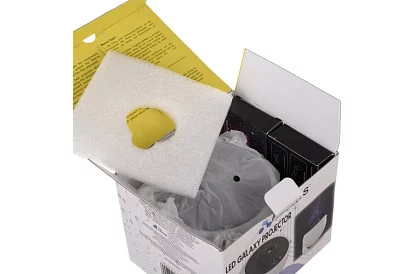 LED csillagprojektor – planetárium és éjjeli fény