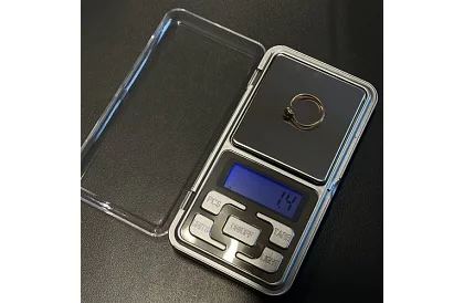 Digitális zsebmérleg ékszerekhez – 0,01 g-tól 500 g-ig