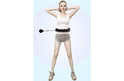 Masszázs karika – fitnesz hula hoop