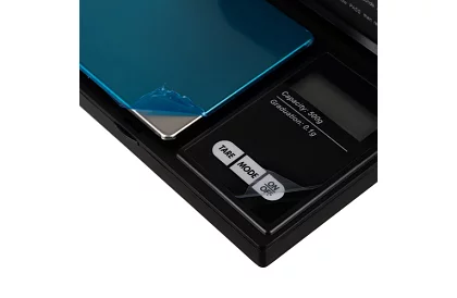 Ékszerekhez való háttérvilágítással ellátott mérleg 0,1 g-tól 500 g-ig