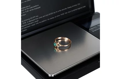 Ékszerekhez való háttérvilágítással ellátott mérleg 0,1 g-tól 500 g-ig