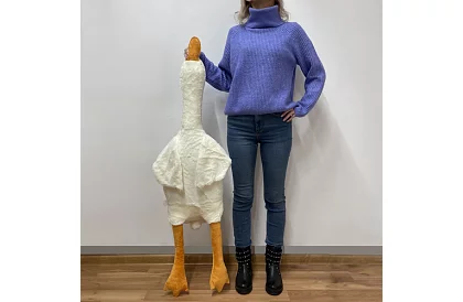 Nagy plüss liba – 130 cm