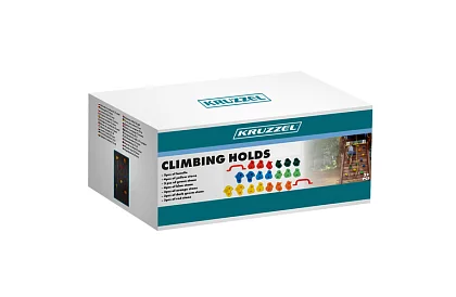 Mászófogások – mászó készlet gyerekeknek 20 kő + 2 fogantyú