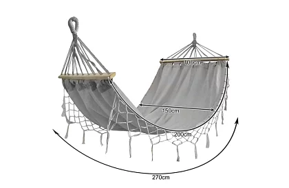 Két személyes kerti függőágy – teherbírás 250 kg
