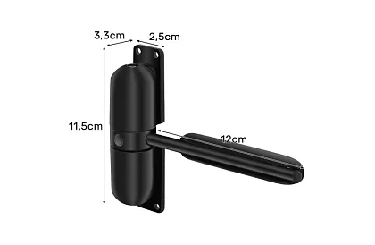 Rugós ajtózár állítható húzóerővel