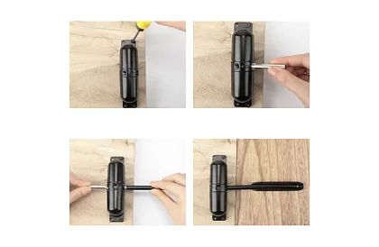 Rugós ajtózár állítható húzóerővel