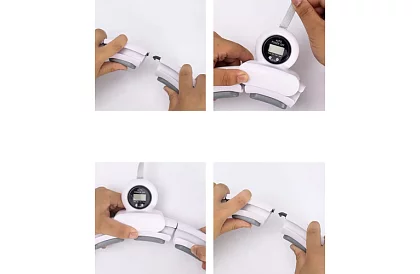 Masszázs karika számlálóval – fitnesz Hula Hoop