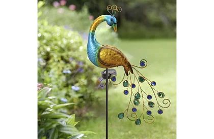 Kerti napenergia lámpa – Páva