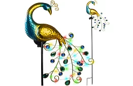 Kerti napenergia lámpa – Páva