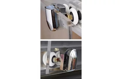 Zuhanykabinák csúszóajtóinak kerekek 23 x 6 mm – 8 db