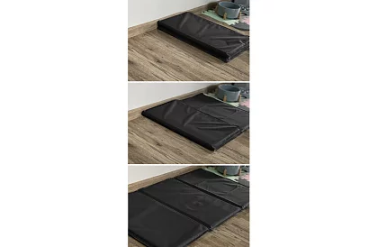 Hűtőgél párna fekete - 110 x 70 cm