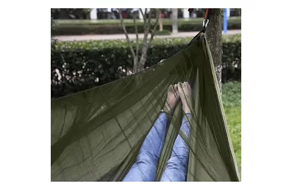 Turista függőágy szúnyoghálóval két személy számára – teherbírás 250 kg