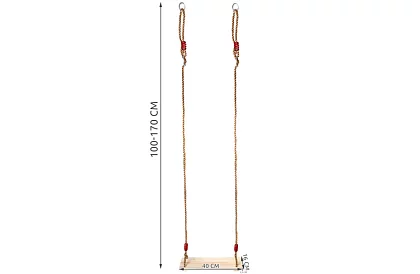 Gyerek függő hinta köteleken