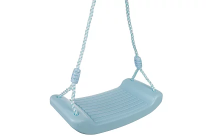 Gyermek függő hinta köteleken – műanyag – kék
