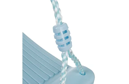 Gyermek függő hinta köteleken – műanyag – kék