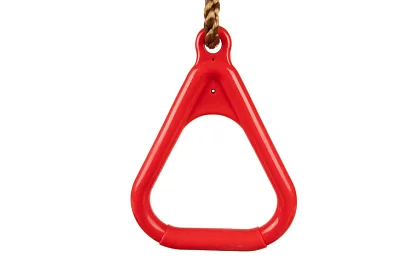 Gyermek függő hinta rúdakkal köteleken – 2 az 1-ben