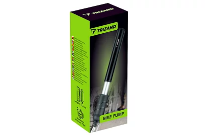 Kézi alumínium kerékpumpa + tartó