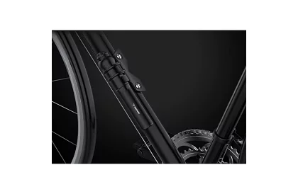 Kézi alumínium kerékpumpa + tartó