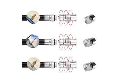 Kézi alumínium kerékpumpa + tartó