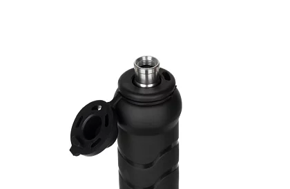 Kézi alumínium kerékpumpa + tartó