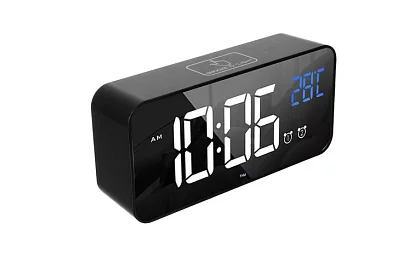 LED órák ébresztővel - clapping clock