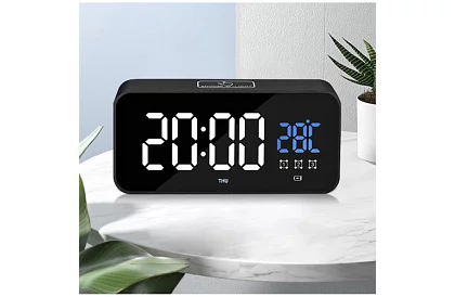 LED órák ébresztővel - clapping clock