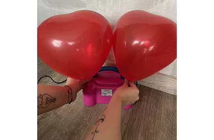 Elektronikus pumpa léggömbökhöz