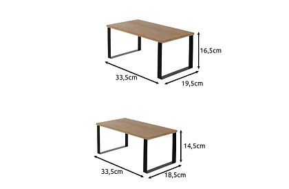 Bambusz polcok 2 db – szervező
