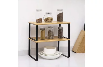 Bambusz polcok 2 db – szervező