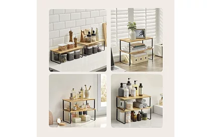 Bambusz polcok 2 db – szervező