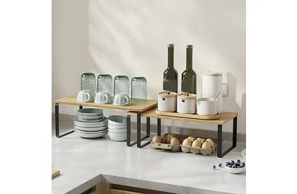 Bambusz polcok 2 db – szervező