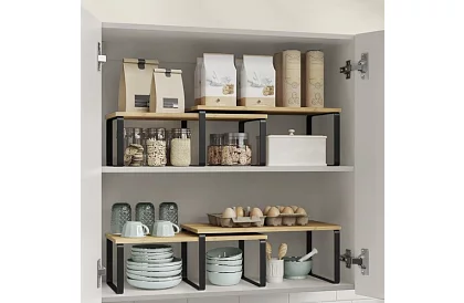 Bambusz polcok 2 db – szervező