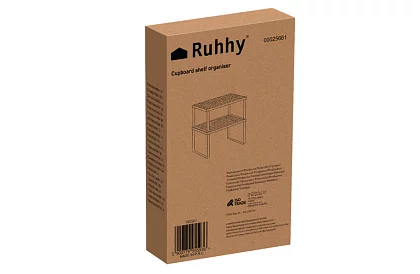 Bambusz polcok 2 db – szervező