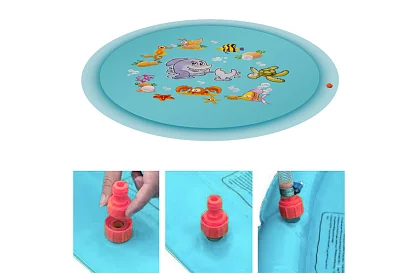 Gyermek vízi játszótér szökőkúttal