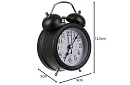 Retro ébresztőóra LED háttérvilágítással