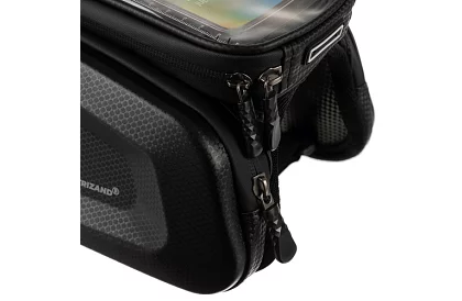 Vízálló kerékpáros táska mobiltelefon tartóval