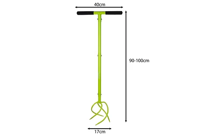Kerti kézi kultivátor - talajlazító